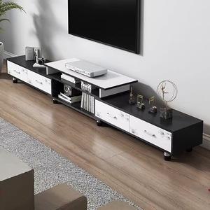 <span class=keywords><strong>Meuble</strong></span> <span class=keywords><strong>TV</strong></span> sur pied réglable pour salon et hôtel - <span class=keywords><strong>Meuble</strong></span> <span class=keywords><strong>TV</strong></span> moderne minimaliste avec rangement intégré - Product Image 4