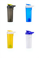 Bouteille de sport et de fitness en PP de 600 ml, écologique, portable, pour eau bouillante, avec fonction shaker et mélangeur, personnalisable avec logo.