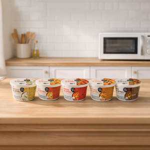 Tteokbokki épicé et sucré, délicieux et instantané, en grande tasse, compatible micro-ondes, fabriqué en Corée par un fabricant alimentaire, prêt à être expédié. - Product Image 2