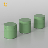Conception de logo personnalisé de l'usine Tinsmaker de qualité alimentaire 30g 50g 100g Boîte de conserve matcha hermétique Conteneur à café et thé Bonbons à bouchon à vis