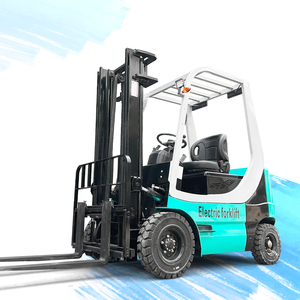 Pengiriman gratis Cina gudang pertanian forklift baterai lithium forklift 1 ton 1.5 ton 2 ton mesin pengangkat barang bekas harga listrik - Product Image 2