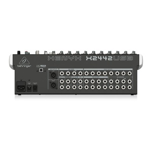 Mezclador analógico Behringer Xenyx X2442USB Stage Pa System Mezclador de consola de estudio de 24 canales con interfaz USB/Audio y efectos - Product Image 3