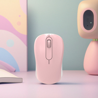 Souris optique sans fil OEM 2,4 GHz mini pour ordinateur portable/de bureau, utilisation ambidextre, design ergonomique, 3 boutons, longue durée de vie de la batterie