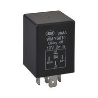 Relé Temporizador Automático de 12 Voltios, Relé de CC de 24v, Interruptor de Retardo de Encendido/Apagado de 12v NO NC, WM YS010