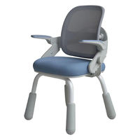 Fabricant de chaises d'apprentissage ergonomiques pour enfants, vente en gros, meubles d'étude à domicile, chaise d'étude bon marché anti-bossu pour enfants