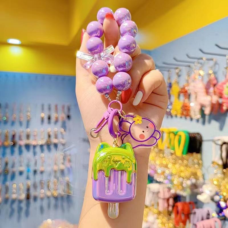 Cartoon ice cream-purple set