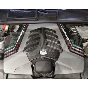 Para Lamborghini URUS 2018-2022 cubierta de Bahía de motor de fibra de carbono seco - Product Image 2