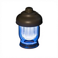 Nouvelle Lampe de Camping Extérieure Transfrontalière Rechargeable LED Anti-Moustiques à Choc Électrique Étanche IPX6 Lumière Violette