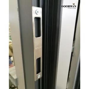 10 Years Warranty Thermal Break Aluminum Alloy Germany Narrow Frame Sliding Doors Soundproof Glass Aluminium Sliding Door