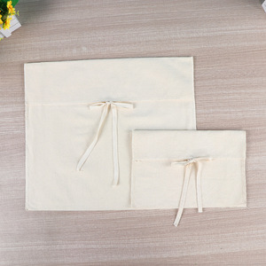 Customized Eco Friendly <b>White</b> Beige Canvas <b>Envelope</b> Dust Pouch Gift Packing Cotton Flap Dust <b>Envelope</b> Bag - Product Image 5