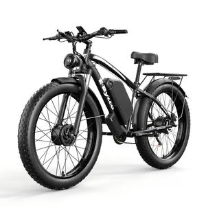 OEM EB10 Motocicleta de Nieve de 24 Pulgadas con Neumáticos Anchos, Totalmente de Aluminio, Doble Tracción, Motor de 52V 32AH 4000W, 55KM/H, China - Product Image 2