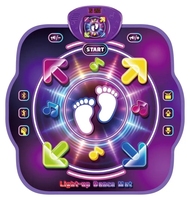 2025 Neue Tanz matte für Mädchen Elektronisches musikalisches Bluetooth-Tanzpad mit LED-Lichtern Einstellbare pädagogische Musikspielzeug-Spiel matte