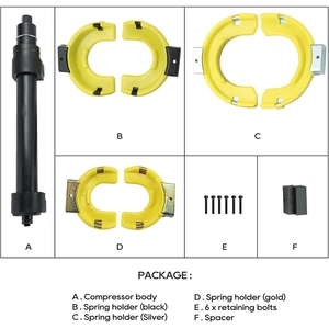 Heavy Duty Universal Coil <strong>Spring</strong> <strong>Compressor</strong> for Car Repair <strong>Tool</strong> Kit - Product Image 6