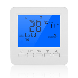 Termostato <span class=keywords><strong>de</strong></span> Habitación, Calefacción por Suelo Radiante Eléctrica, Termostato Digital Programable Modbus, <span class=keywords><strong>Calentador</strong></span> Inteligente con Wifi, Controlador <span class=keywords><strong>de</strong></span> Temperatura - Product Image 1