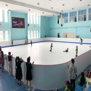 Panneau de patinage de patinoire synthétique résistant à l'usure autolubrifiant à faible coût patinoire en plastique de patinage pour l'intérieur extérieur - Product Image 3