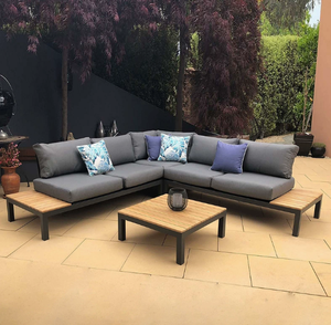 Meubles d'extérieur <span class=keywords><strong>de</strong></span> luxe, canapés <span class=keywords><strong>de</strong></span> <span class=keywords><strong>jardin</strong></span> pour hôtel, meubles modernes en teck, ensemble <span class=keywords><strong>de</strong></span> patio en corde tressée pour villa, ensemble <span class=keywords><strong>de</strong></span> <span class=keywords><strong>salon</strong></span> <span class=keywords><strong>de</strong></span> <span class=keywords><strong>jardin</strong></span> pour complexe hôtelier - Product Image 5