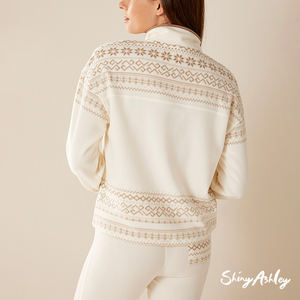 Conjunto de pijamas gruesos de invierno y otoño <span class=keywords><strong>para</strong></span> mujer, diseño ético con cuello levantado, ropa térmica <span class=keywords><strong>para</strong></span> el hogar <span class=keywords><strong>para</strong></span> mujer, pijamas de lana <span class=keywords><strong>Polar</strong></span> <span class=keywords><strong>para</strong></span> mujer - Product Image 6