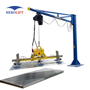 Heavy Duty 500kg Steel Plate Vacuum Lifter, Electric/Pneumatic Powered Lifting Equipment For Sale