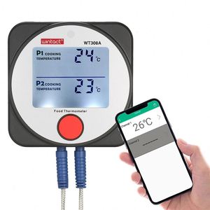 Thermomètre numérique à sonde WT308A/B pour aliments, en acier inoxydable de qualité alimentaire IP67, pour la cuisson de la viande, la cuisine, la maison, le four, les outils de barbecue - Product Image 1