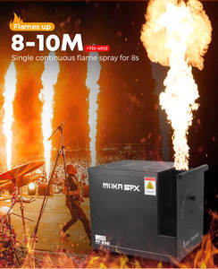 MOKA SFX آلة إطلاق النار برأس لهب مضاد للماء دائرة إطلاق لهب بزاوية 180 قاذف لهب حفلة ألعاب نارية - Product Image 2