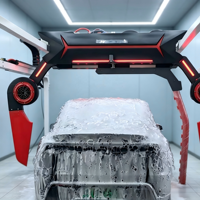 Lave-auto automatique 360, lave-auto robotisé automatique haute pression sans contact, machine de nettoyage 360