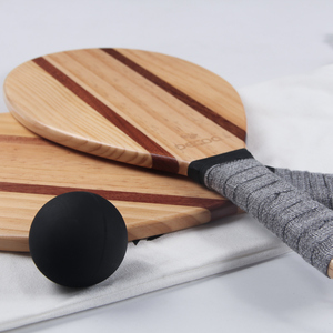 Chất Lượng Cao Tùy Chỉnh Màu Gỗ Bãi Biển Tennis Vợt Biểu Tượng Ngoài Trời Raquet Bán Buôn Mái Chèo Cho Trò Chơi Dơi Bãi Biển - Product Image 2