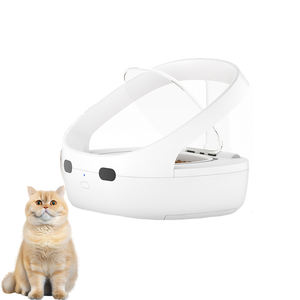 מתקן מזון אוטומטי לחיות מחמד חכם כלב מתוזמן חכם & חתולים נייד קערה רטובה & מזון יבש תואם - Product Image 1