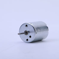 Fournisseur d'usine Moteur micro DC brossé 370 à aimant permanent avec montage à bride pour mini-équipements d'automatisation, jouets, applications médicales, ventilateurs et bateaux