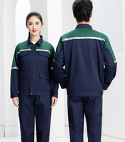 Combinaison de travail antistatique à manches longues, nouveaux ensembles de vêtements de travail, bande réfléchissante, uniformes de travail à manches longues