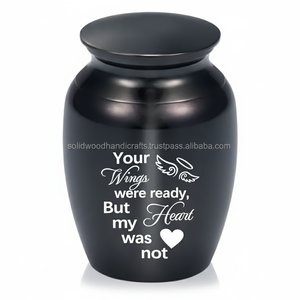 Urnas de latón de alta calidad para gatos y perros, urnas conmemorativas para mascotas funerarias para cenizas de gatos y perros, urnas al por mayor a bajo precio - Product Image 1