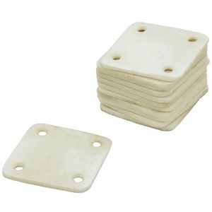 Cartes/Plaques de tissage en os de buffle poli 100 % écologiques de qualité supérieure pour la création de bandes étroites complexes - Product Image 1