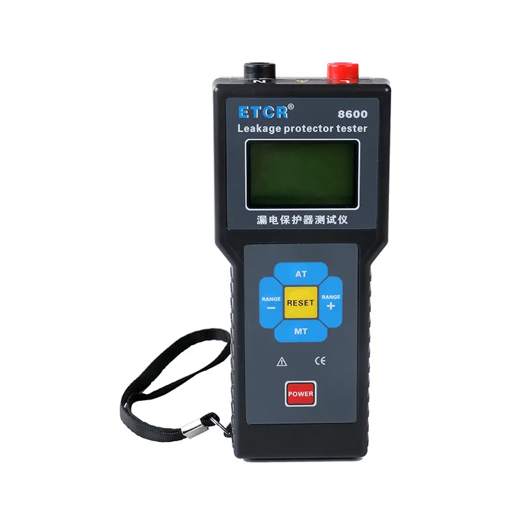 ETCR8600-साइट पर के लिए उपयुक्त रिसाव का पता लगाने और ले जाने के लिए आसान रिसाव रक्षक tester15-500mA