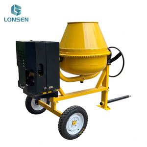 Mezcladora de Concreto Portátil Móvil de 400L con 2 Ruedas - Product Image 2