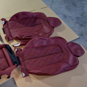 Coprisedile Universale in Pelle per <span class=keywords><strong>Auto</strong></span> <span class=keywords><strong>AUDI</strong></span> Q5 Q2 Q3 Q7 Q8 S1 S4 S5 S6 SQ5 RS3 RS4 TT - Product Image 3
