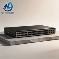 C E 6881H-48S6CQ-B Switch Data Center L3 Terkelola dengan Kepadatan Tinggi 48 Port 10G SFP+ 6 Port 100G QSFP28 untuk Jaringan Enterprise