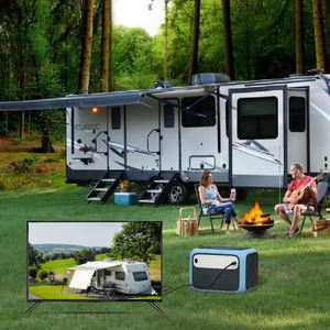 Nuovo Televisore <span class=keywords><strong>Smart</strong></span> Nero con Schermo Grande da 32 Pollici, <span class=keywords><strong>TV</strong></span> <span class=keywords><strong>Satellitare</strong></span> Digitale Analogico con Batteria per Esterni e Interni - Product Image 3