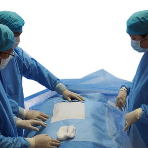 Paquetes y paños quirúrgicos cardiovasculares Fuzelong Kit quirúrgico estéril no tejido desechable - Product Image 3