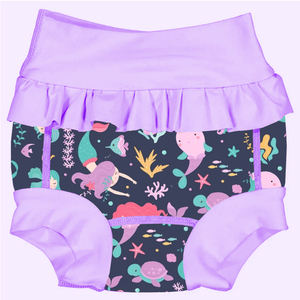 Basso commercio all'ingrosso di Moq per neonati in neoprene pannolino da nuoto in pizzo carino riutilizzabile pannolino lavabile per nuotare per tenere caldi i pantaloni per pannolini per bambini - Product Image 1