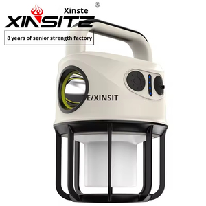 Luz LED para tienda de campaña, lámpara portátil de mano, linterna de 300LM, recargable por USB tipo C para viajes, senderismo, luces nocturnas para acampar - Product Image 3