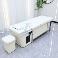 Camilla Lit de lavage capillaire et de spa capillaire pour salon de coiffure et massage thaïlandais, sans installation de plomberie, avec réservoir d'eau et thérapie capillaire