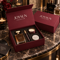 Boîte magnétique en forme de livre en carton rigide recyclable de haute qualité avec estampage argenté pour emballage de foulard ou de parfum