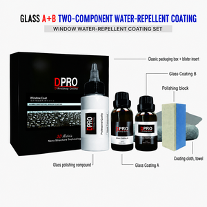 Kit de revêtement de verre hydrofuge premium <span class=keywords><strong>AB</strong></span> à deux composants longue durée pour vitres et rétroviseurs de voiture OEM ODM - Product Image 3