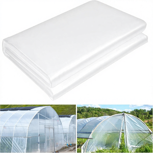 透明な押出成形温室用プラスチックシート 6ミル ポリエチレンフィルム 高耐久 水・太陽・霜・風・埃対策 農業用 - Product Image 2