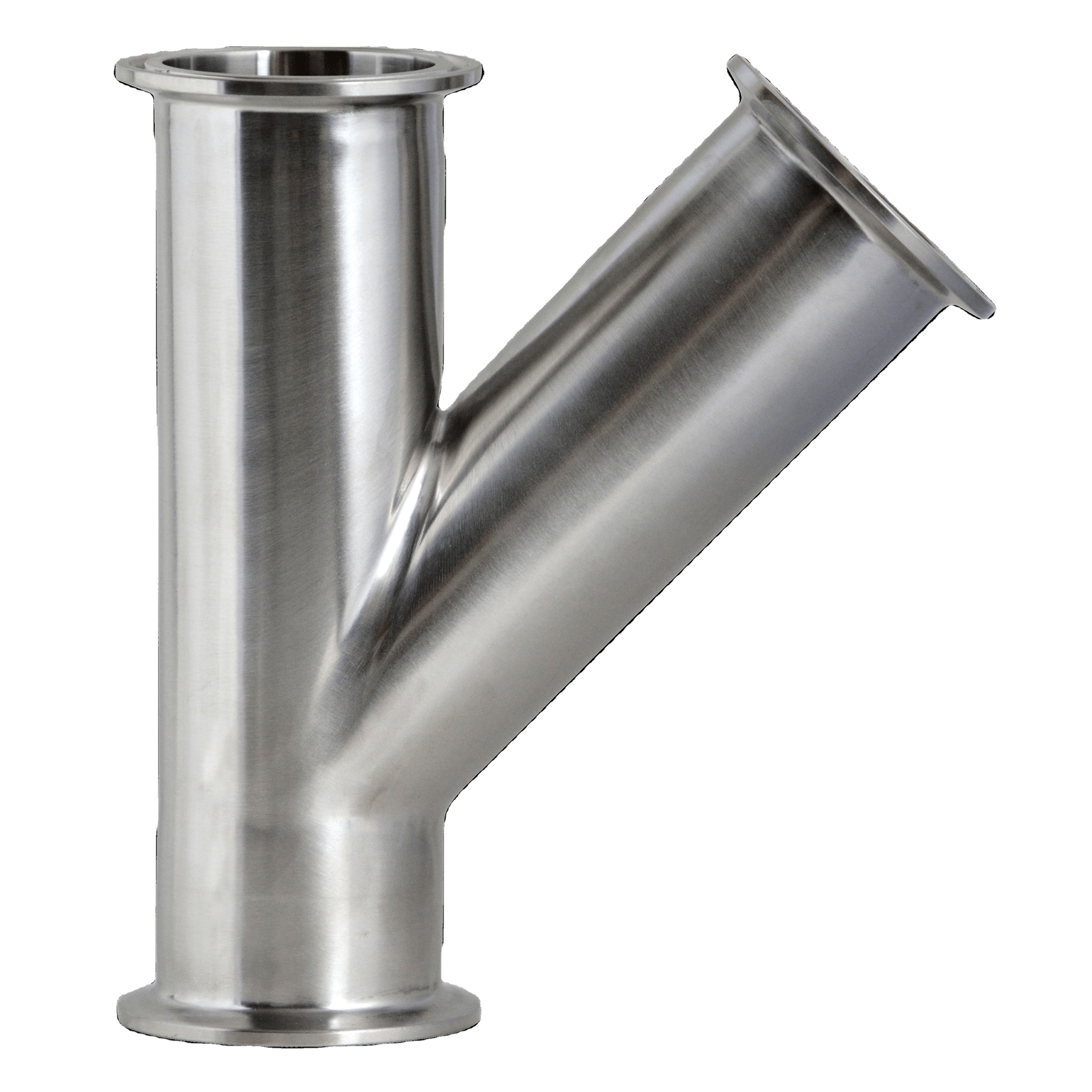 Сантехнические фитинги и шаровые клапаны din 11851 тройной зажим, тройник гигиенического типа y