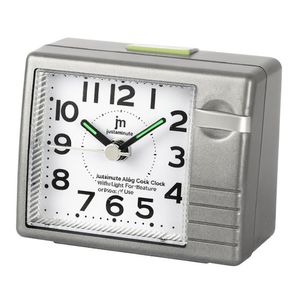 Silver Alarm <b>Clock</b> JA7112 CF S - Product Image 2