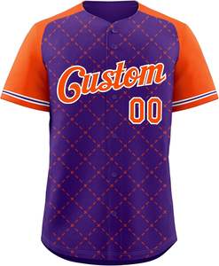 Camiseta aerodinámica de fútbol, camiseta de béisbol, camiseta de los años 90, camisetas deportivas con botones de Hip Hop, número de nombre cosido personalizado para hombres - Product Image 1