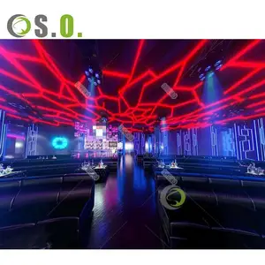 Stylish Nightclub Decoration and Lurxy Nightclub Interior full Design High Quality Sofa Furniture Counter Bar Sets Supplier