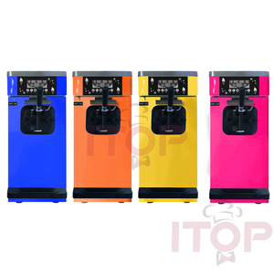 Máy Làm Kem Ốc Quế Chất Lượng Cao Thời Trang Hoàn Toàn Tự Động Ngon 1600W Máy Làm Gelato - Product Image 2