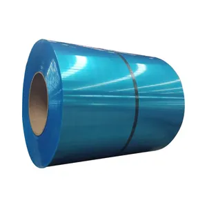 1100 1200 3102 8011 8006 Blue Hydrophilic Aluminum Fin Stock/Aluminum Foil Đối Với Điều Hòa Không Khí Condenser Fins