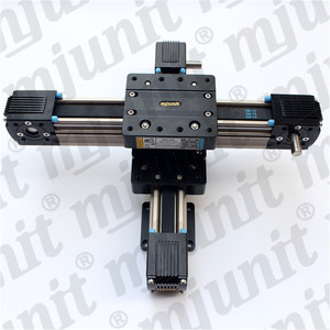 Mjunit <span class=keywords><strong>module</strong></span> de disque oscillant rail de guidage linéaire table coulissante servo moteur pas à pas entraînement électrique xy axe déplacement croix - Product Image 2